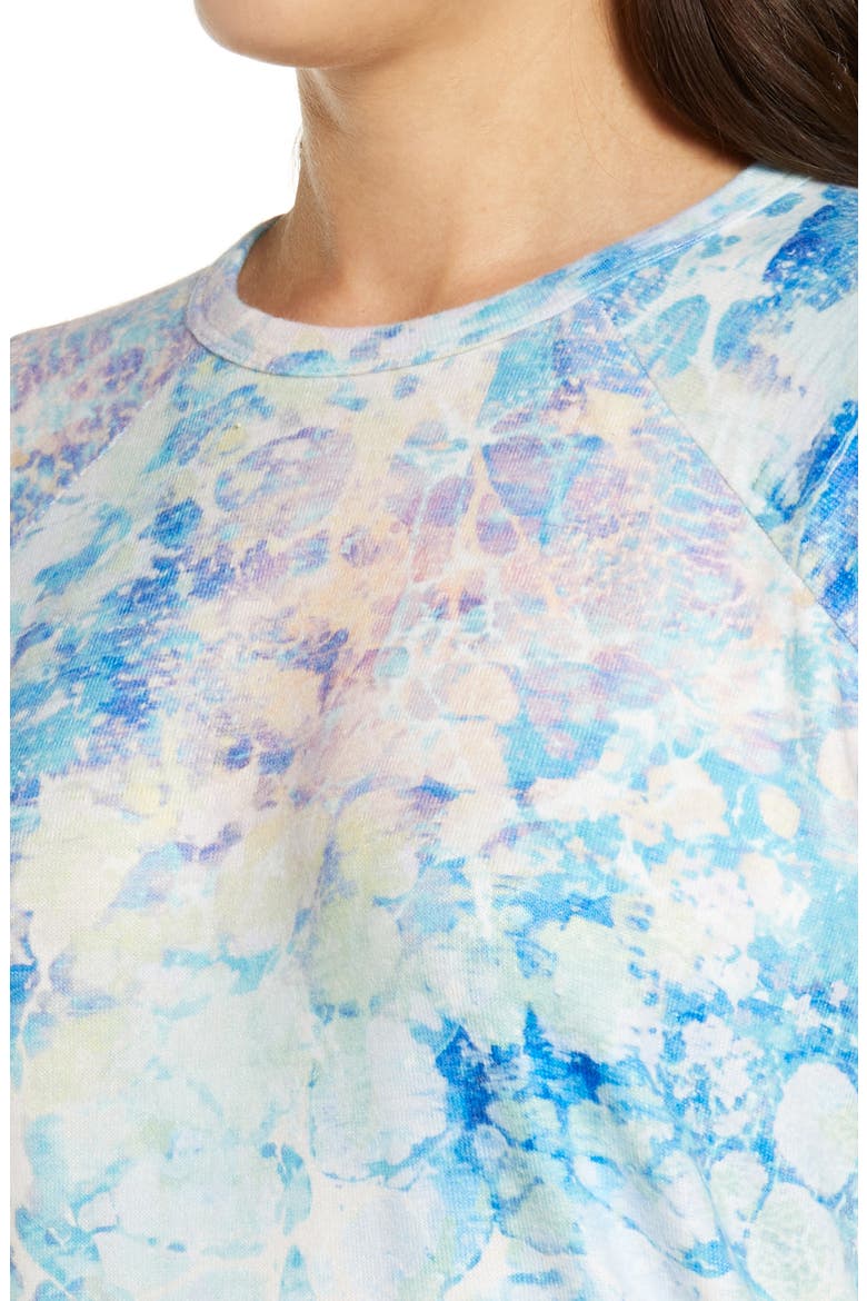 Peachy Jersey Pajamas, Alternate, color, BLUE