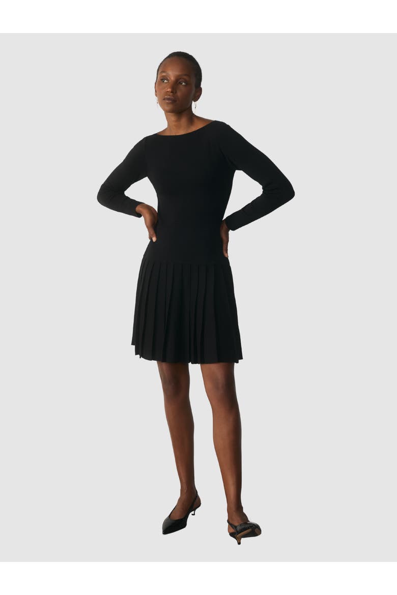 Rothes Knit Mini Dress, Main, color, Black