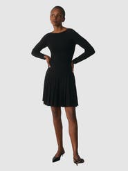 The Fold Rothes Knit Mini Dress