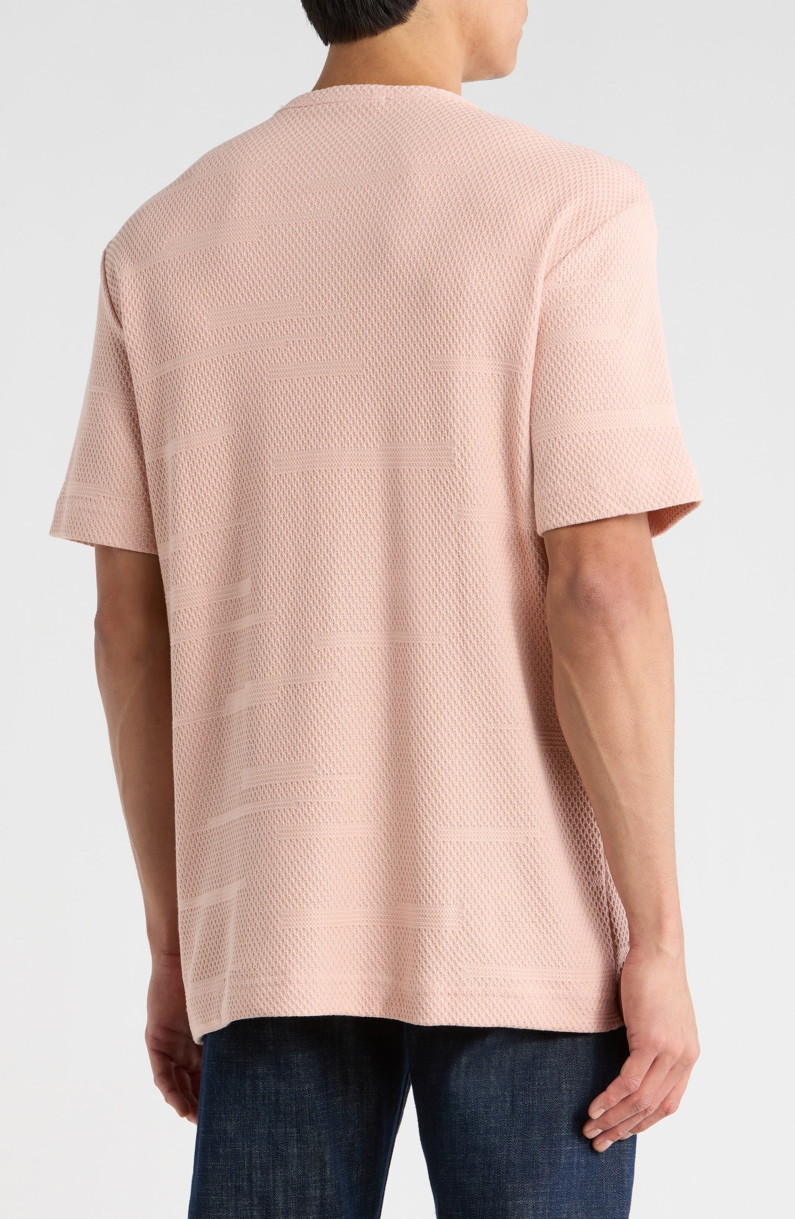 Jacquard Textured T-Shirt - image 2