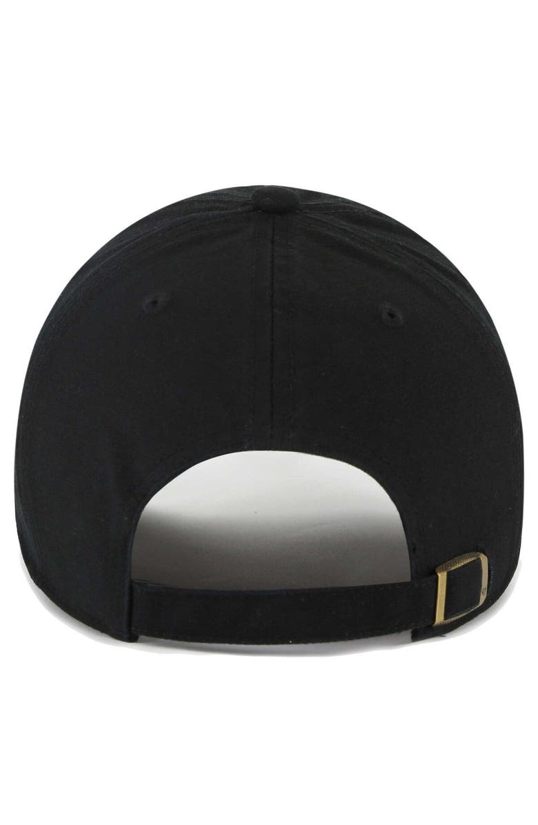 '47 Men's '47 Black New Orleans Saints Vernon Clean Up Adjustable Hat, Alternate, color, Black