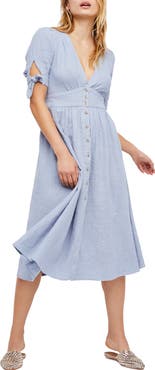 Free People Love of My Life Midi Shirtdress