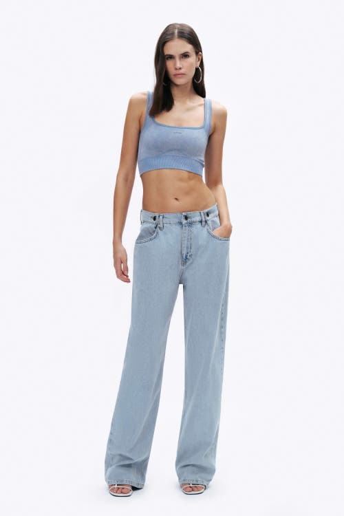 NOCTURNE NOCTURNE RIBBED CROP TOP