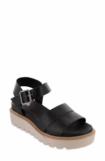 MIA Jovie Ankle Strap Platform Wedge Sandal