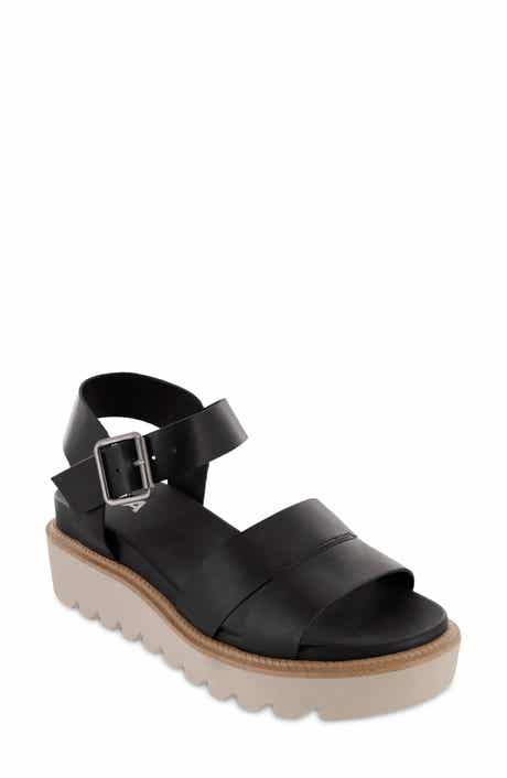 MIA Jovie Ankle Strap Platform Wedge Sandal