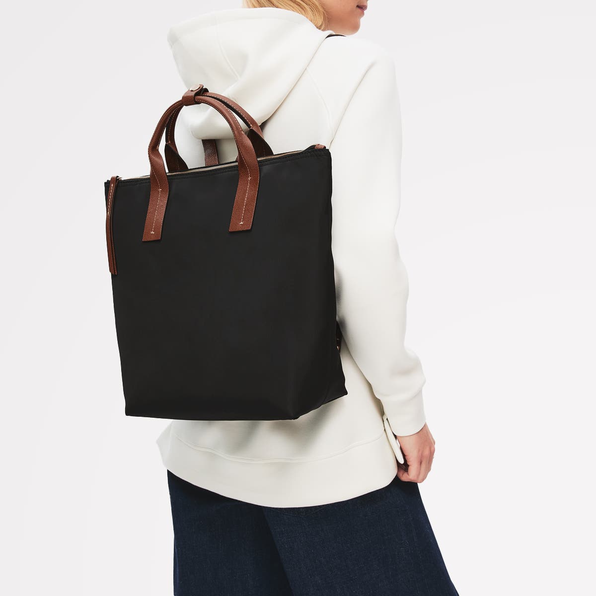 Radley The Townley Medium Ziptop Backpack, Alternate, color, Black