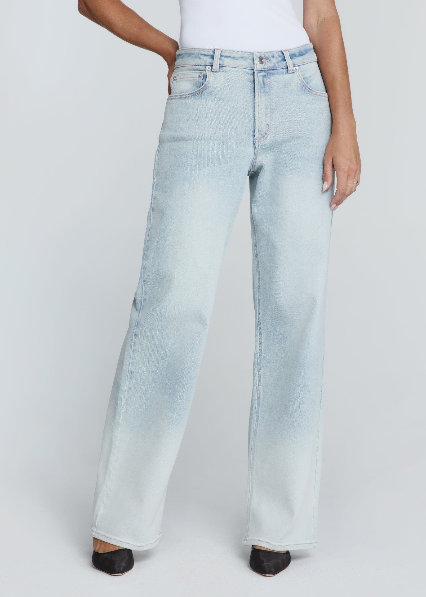 7Diamonds Layla Wide Leg Jean (Women) | Nordstrom