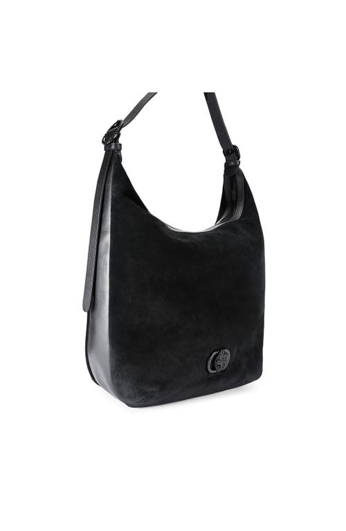KURT GEIGER KURT GEIGER LONDON LARGE CHELSEA SOFT SUEDE HOBO BAG