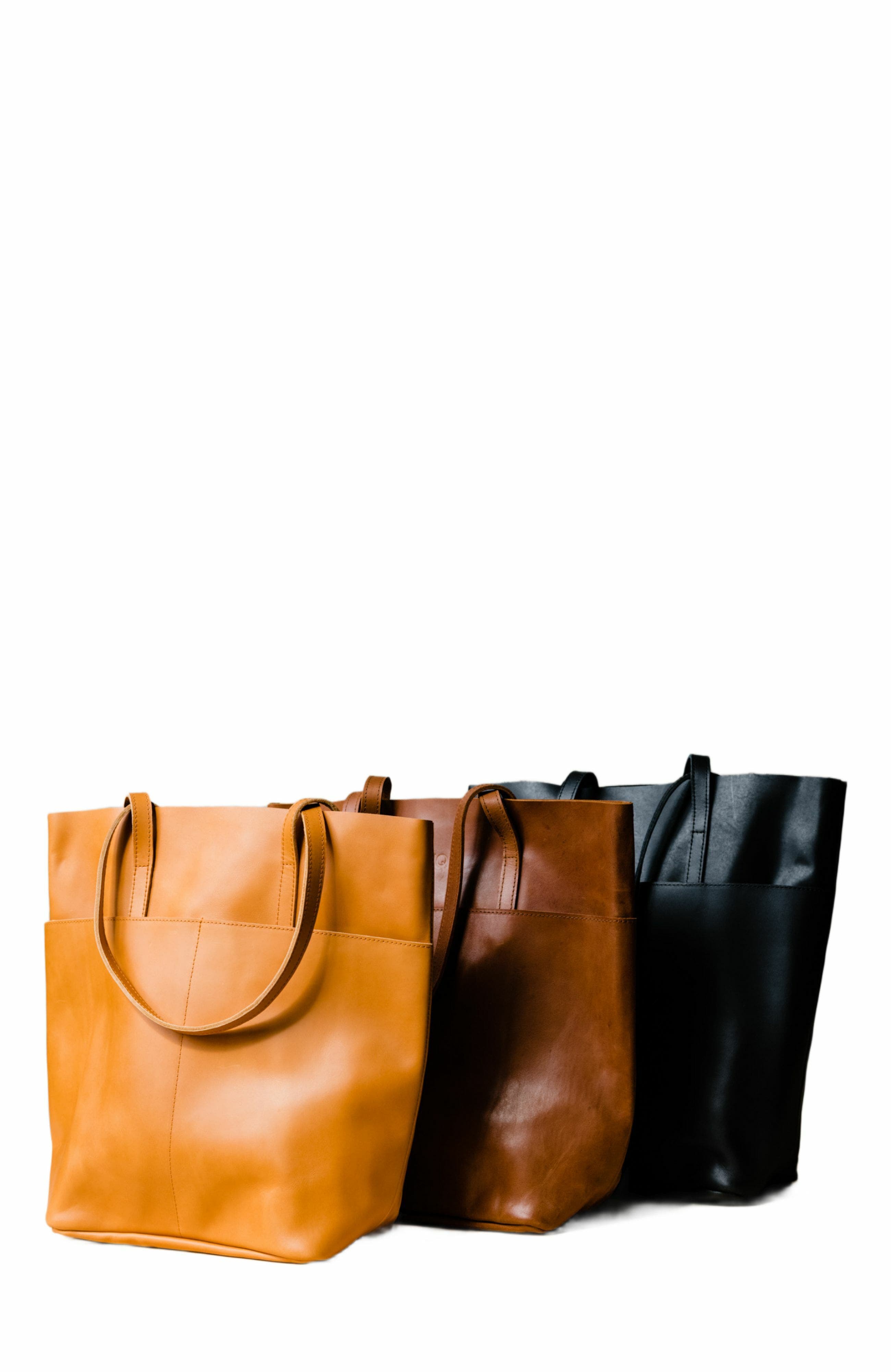 ABLE Selam Tote, Alternate, color, Cognac