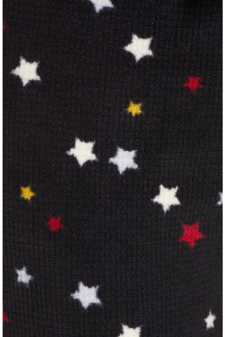 Thermal Fleece Pajama Pants, Alternate, color, BLACK