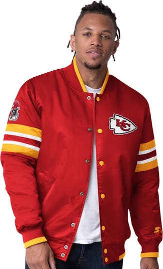 FREE buy WRAP Starter Jacket NFL CHIEFS Vintage