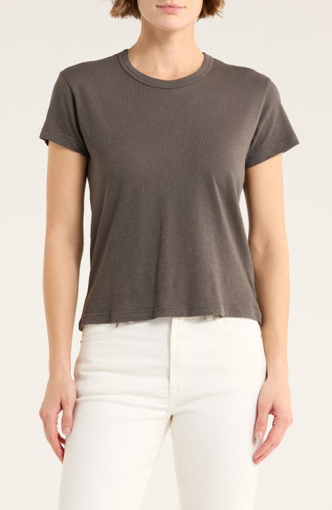 Crewneck Slubbed T-Shirt