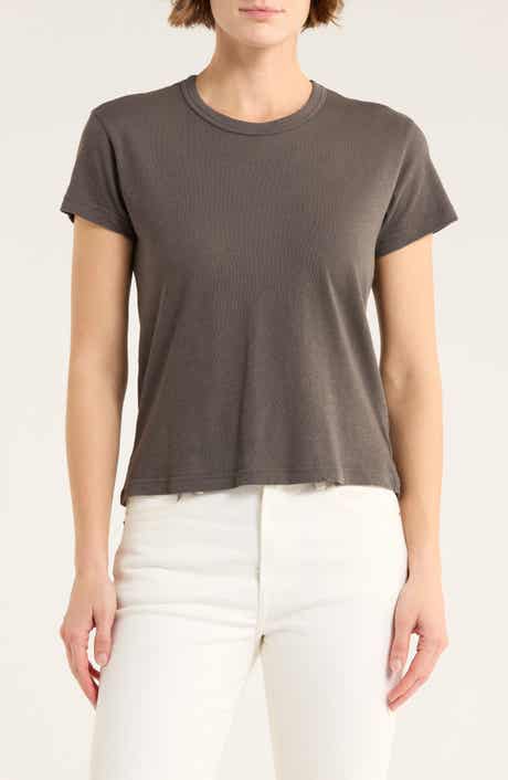 BUCK MASON Crewneck Slubbed T-Shirt