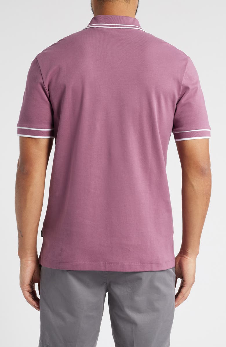 BOSS Parlay Tipped Cotton Polo, Alternate, color,