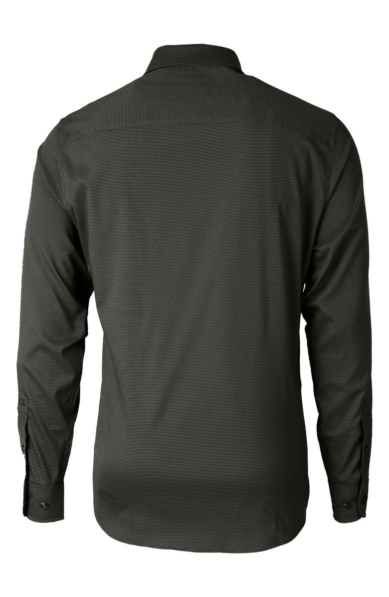Cutter & Buck Versatech Geo Dobby Classic Fit Button-Down Performance Shirt, Alternate, color, 