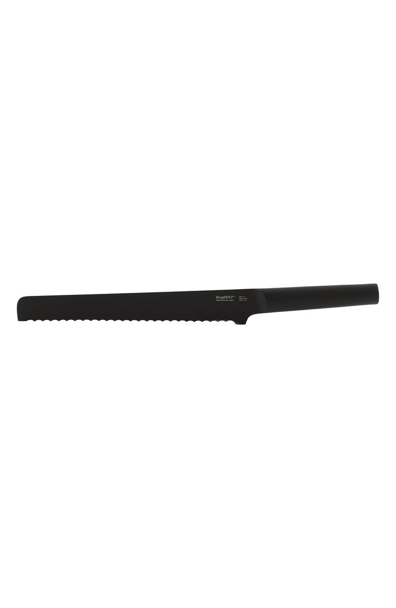 BergHOFF Ron 9" Bread Knife, Main, color, Black
