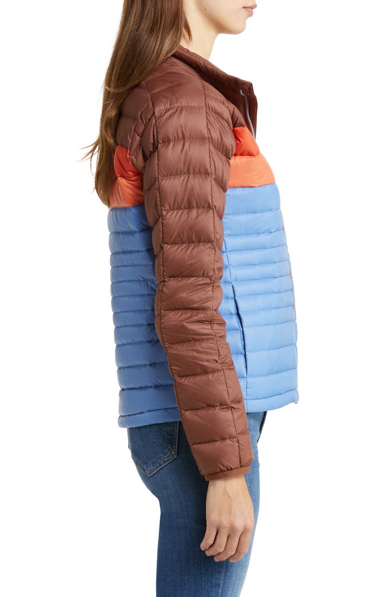 Cotopaxi Fuego Water Resistant 800 Fill Power Down Puffer Jacket, Alternate, color, Acorn / Lupine