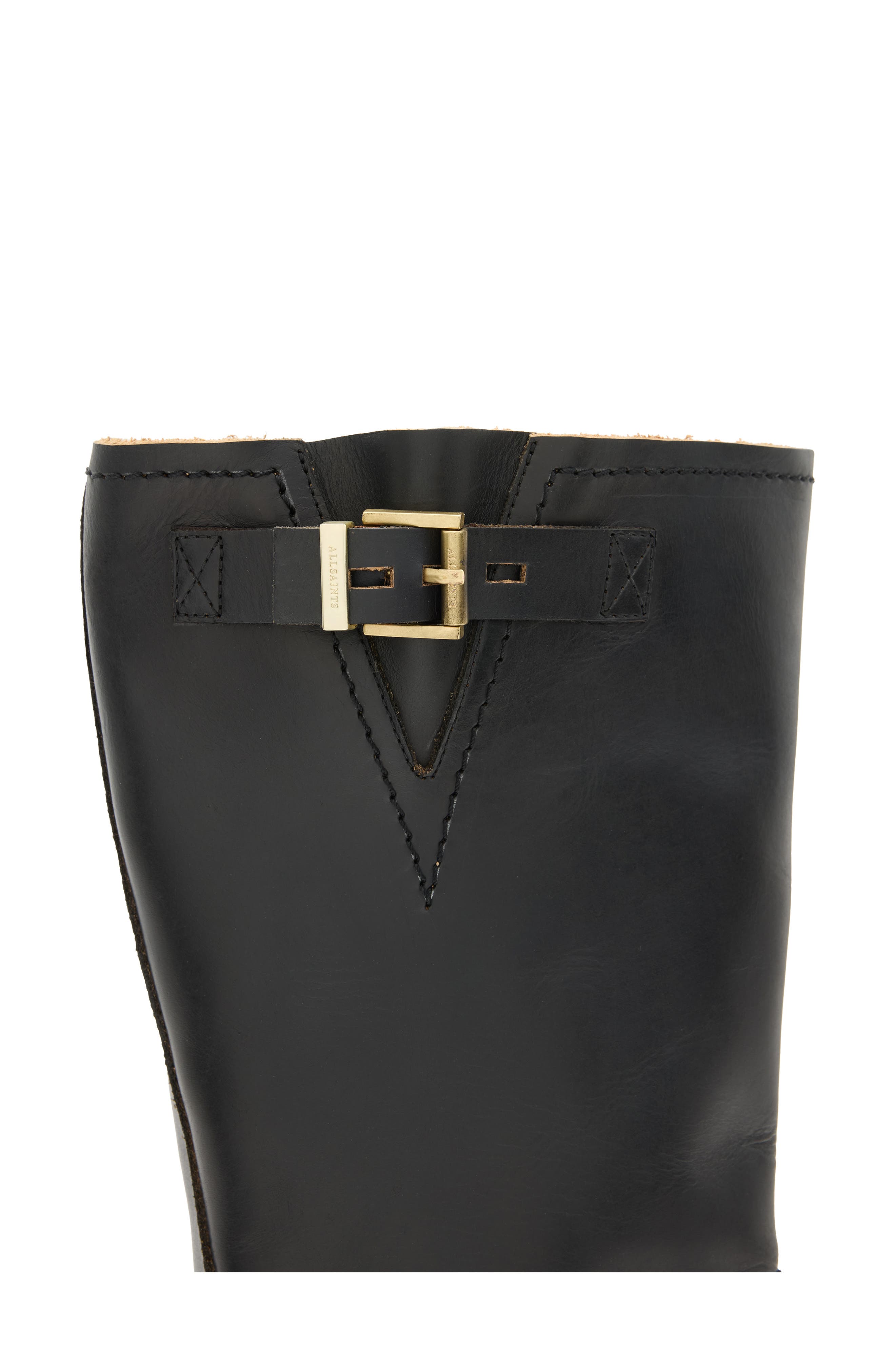 AllSaints Marisa Biker Boot, Alternate, color, 