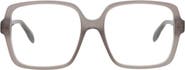 McQueen 55mm Square Optical Glasses