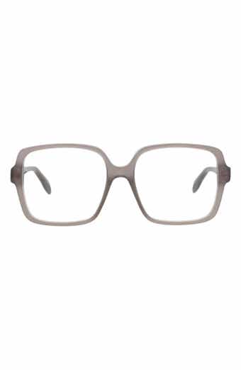 McQueen 55mm Square Optical Glasses