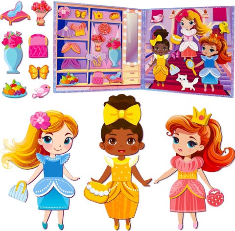 Magnetic Dress-Up Dolls for Kids Ages 3-5 - Creative Play Set