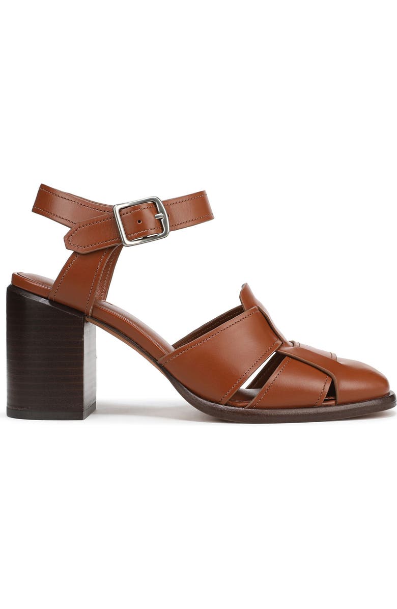 Vince Lyra Ankle Strap Sandal, Alternate, color, Terra Rosa