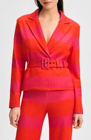 Isaac Mizrahi New York Belted Jacket