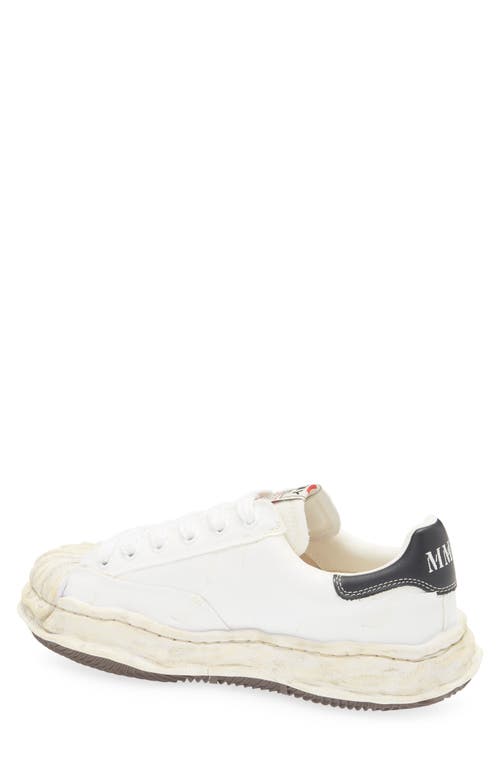 Miharayasuhiro Maison Mihara Yasuhiro Blakey Og Sole Film Canvas Sneaker In White