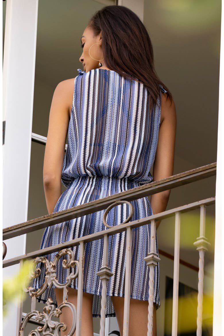 Pierside Cover-Up Dress, Alternate, color, INDIGO