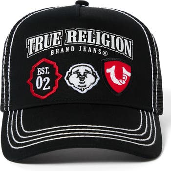 True Religion Logo Patch Trucker Hat | Nordstromrack