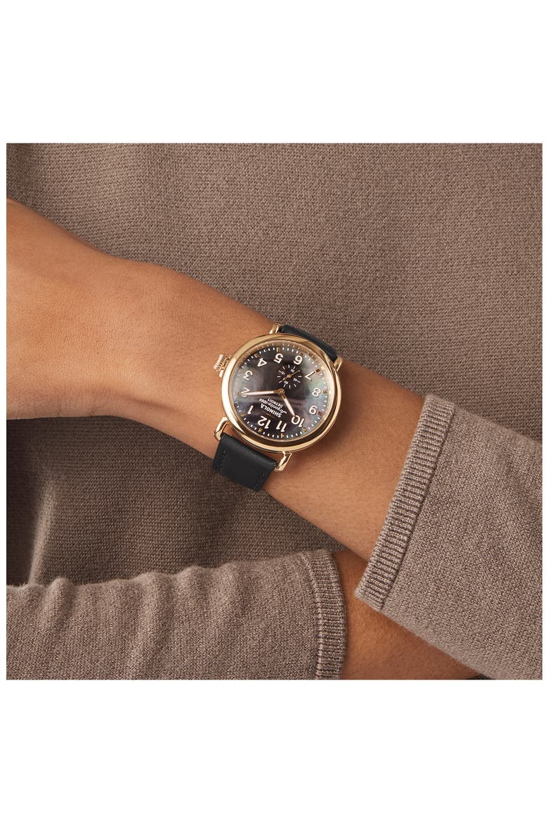 Runwell Sub Second Watch, 41mm, Alternate, color, BLACKMOP