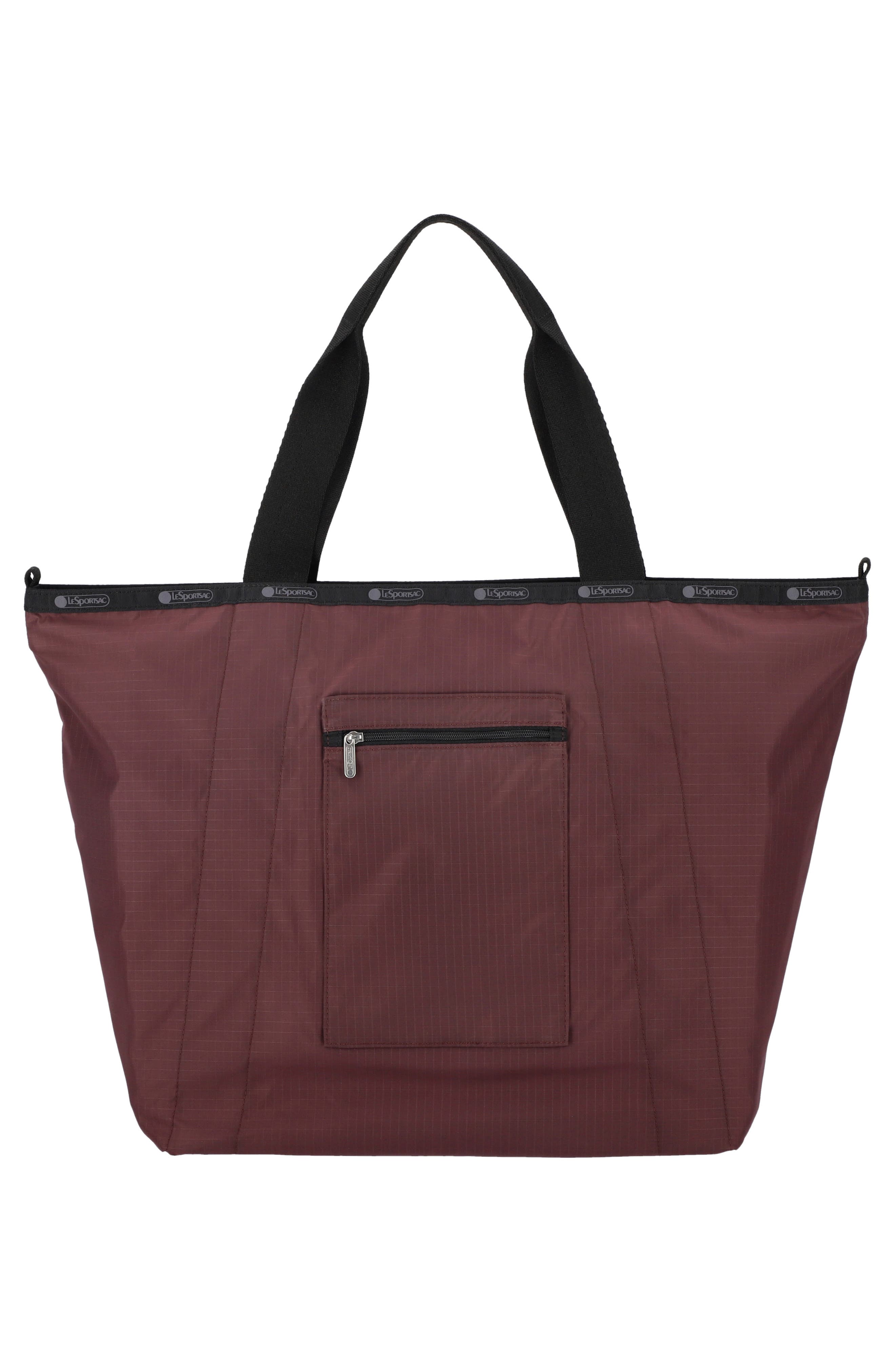 LeSportsac Large Reversible Pocket Tote Bag, Alternate, color, 2 Way Deep Cherry