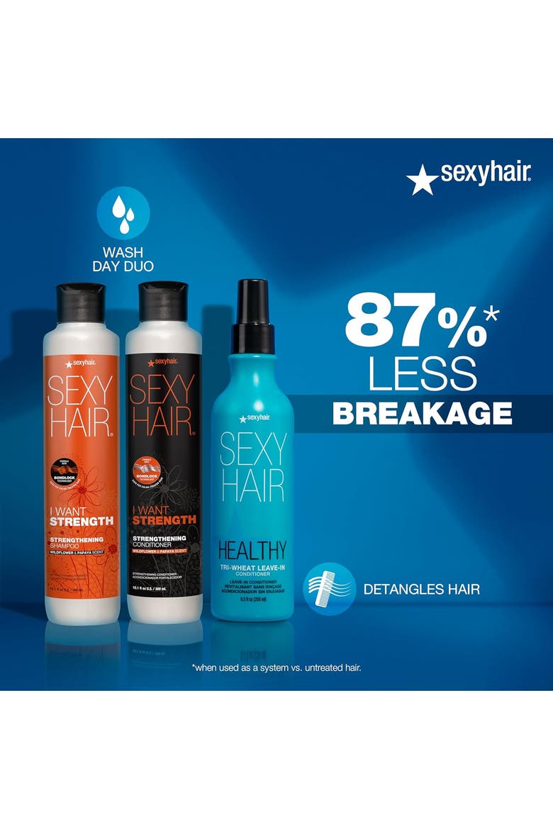 SexyHair I Want Strength Strengthening Conditioner 10.1 oz, Alternate, color, N/A
