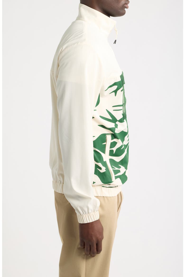Mariel Half Zip Performance Jacket, Alternate, color, WHISPER WHITE