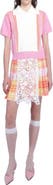 Anna Sui Capri Plaid Kilt Skirt
