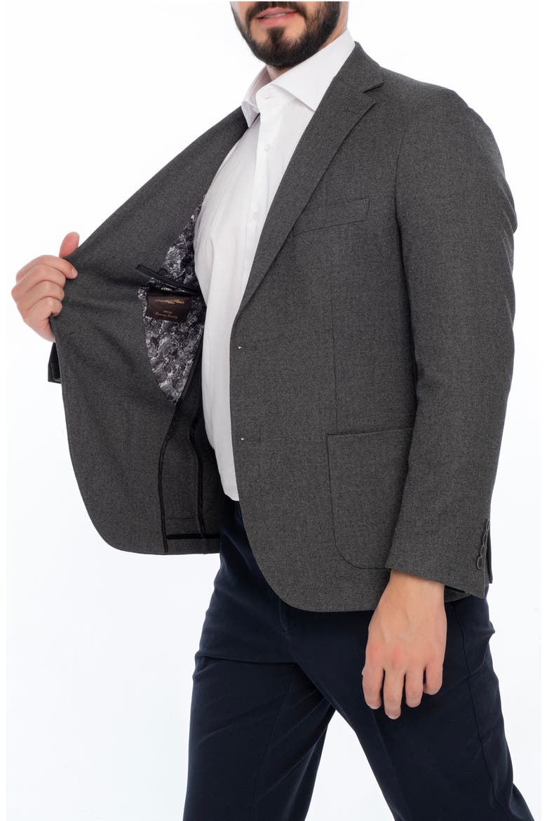 Solid Sport Coat, Alternate, color, DARK GREY