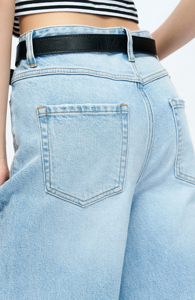 Bayeas Timothy Denim Bermuda Shorts, Alternate, color, Cornflower Azure