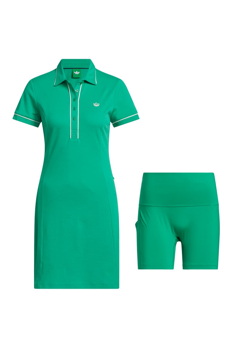 Originals Dress with Bike Shorts, Alternate, color, COURT GREEN