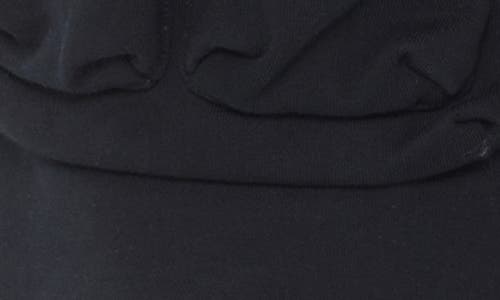 Cult Of Individuality Fleece Cargo Shorts In Black