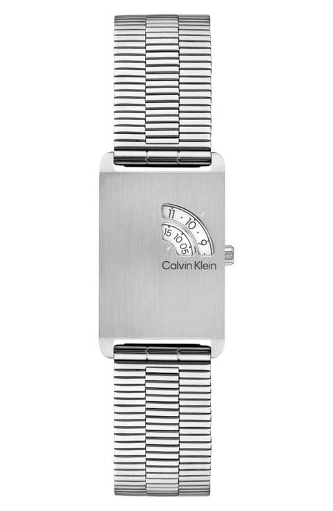 Dapper Quartz Mesh Strap Watch, 24mm