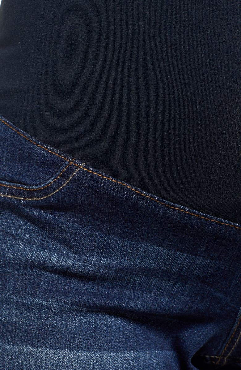 1822 Denim Maternity Shorts, Alternate, color, 