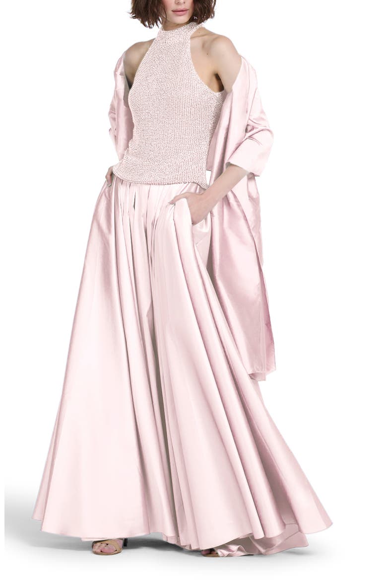 Taffeta Wrap, Main, color, BLUSH
