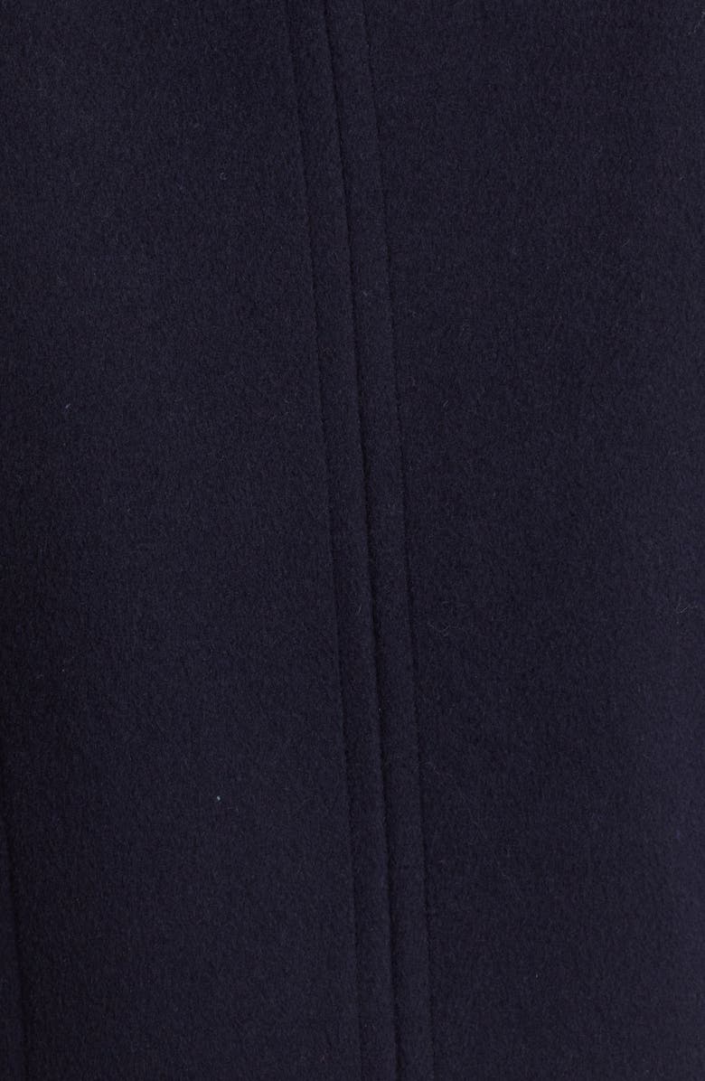 Sam Edelman Double Breasted Wool Blend Peacoat, Alternate, color,