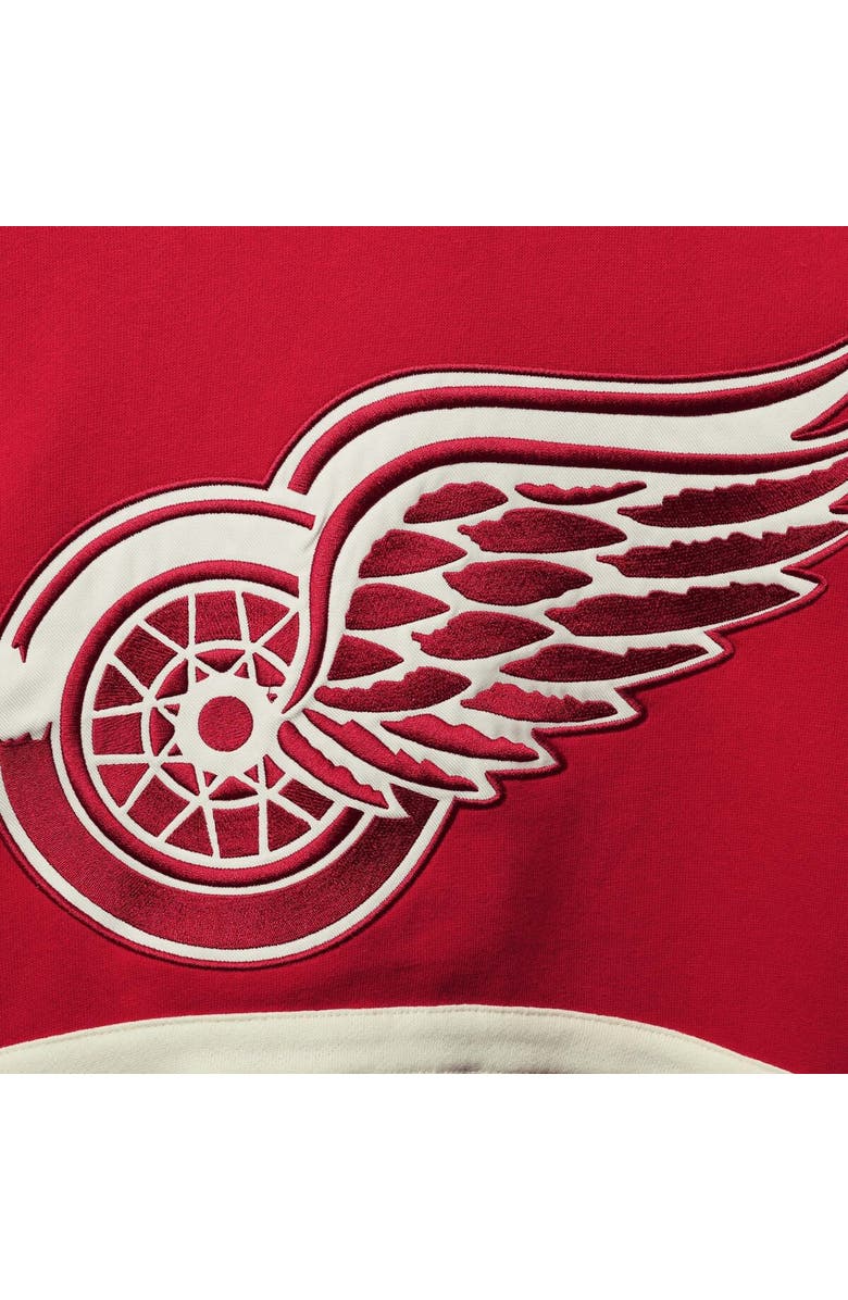 '47 Men's '47 Red Detroit Red Wings Superior Lacer Pullover Hoodie, Alternate, color, Red