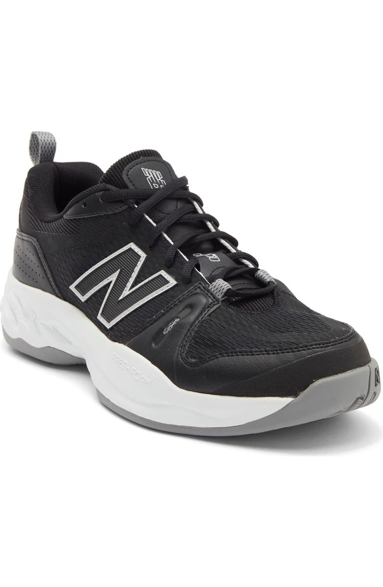 New Balance 1007 Running Shoes, Main, color, Black/ White