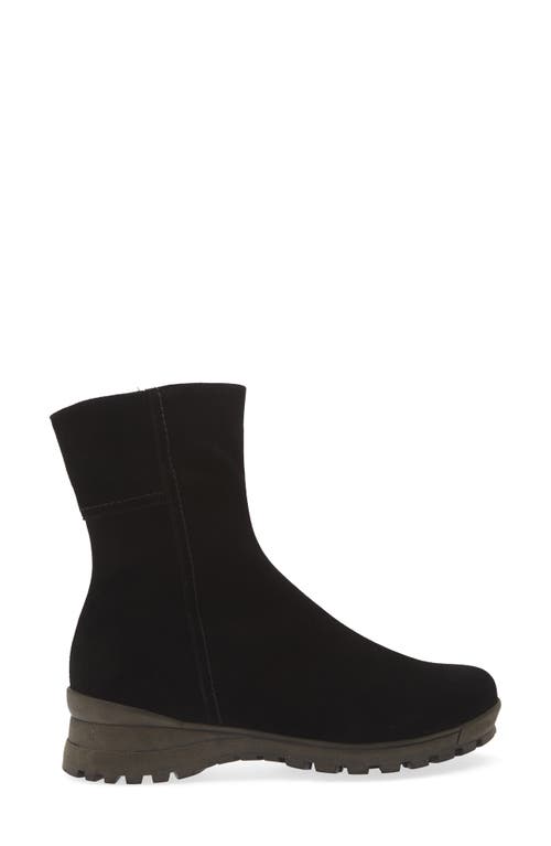La Canadienne Aidan City Dry™ Genuine Shearling Lined Bootie In Black