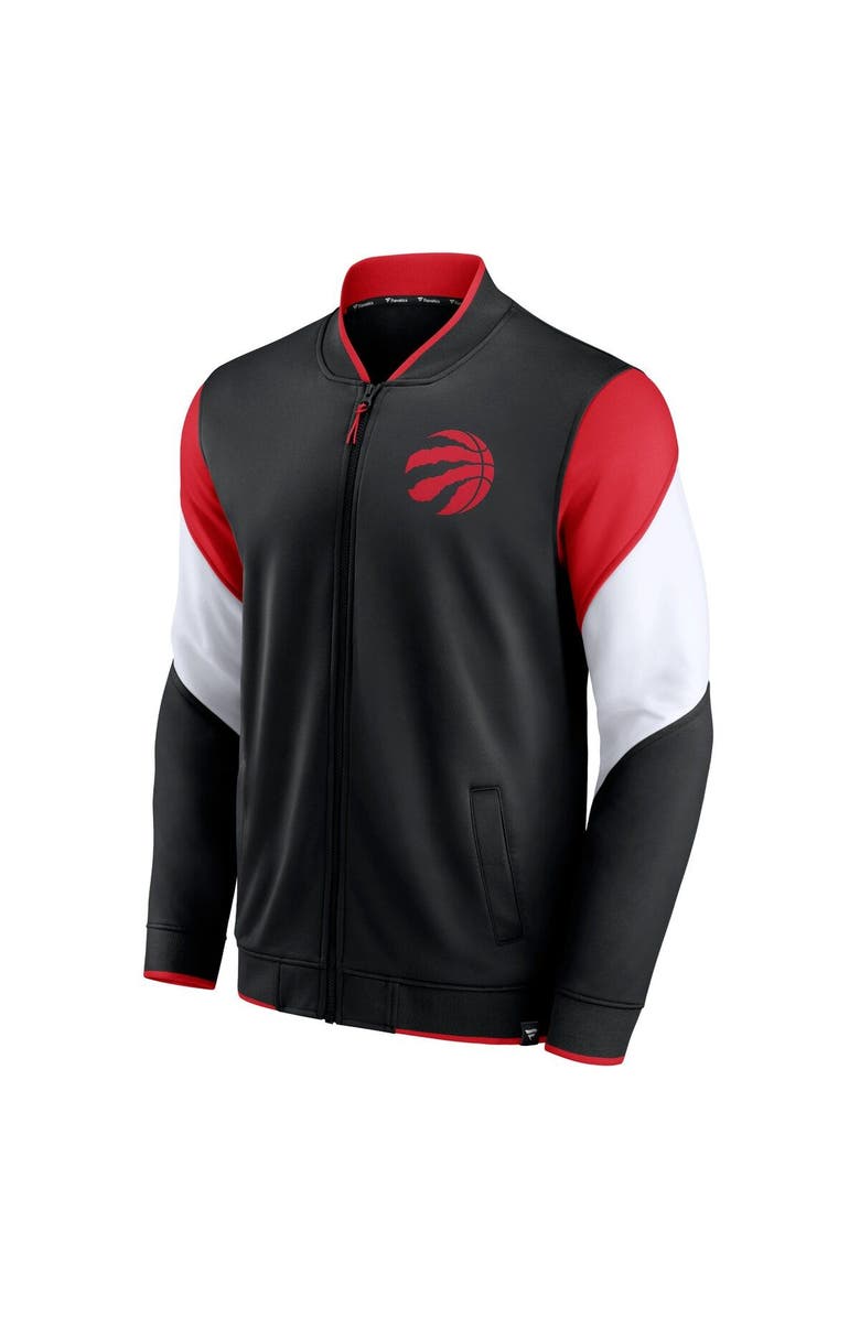 FANATICS Men's Fanatics Branded Black Toronto Raptors League Best Performance Full-Zip Jacket, Alternate, color, Black