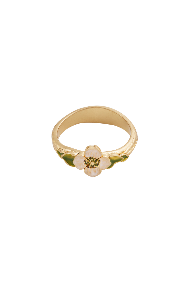 Poppy Anemone Ring, Alternate, color, Gold