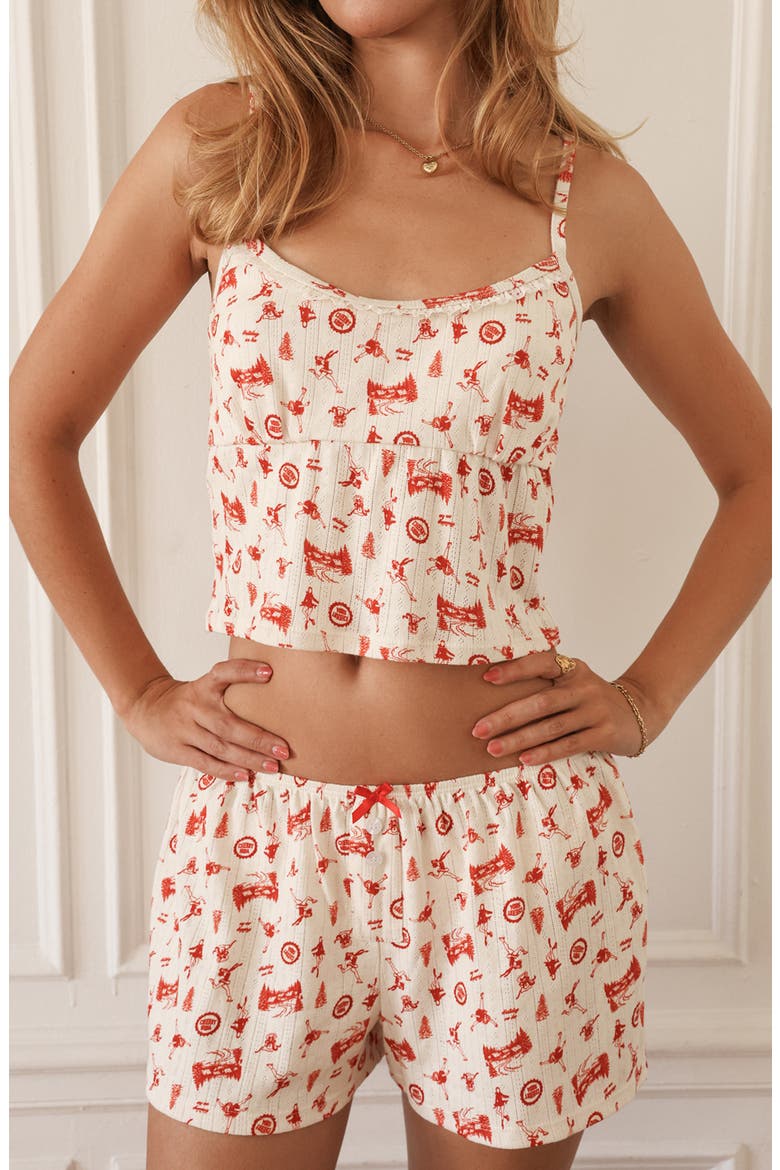 Fireside Top, Main, color, Holiday on Ice