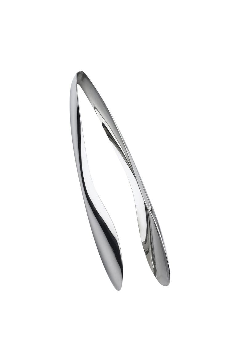 12 Inch Tempo Serving Tongs, Stainless Steel, Alternate, color, Silver